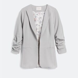 Skies Are Blue Gray Women's Blazer